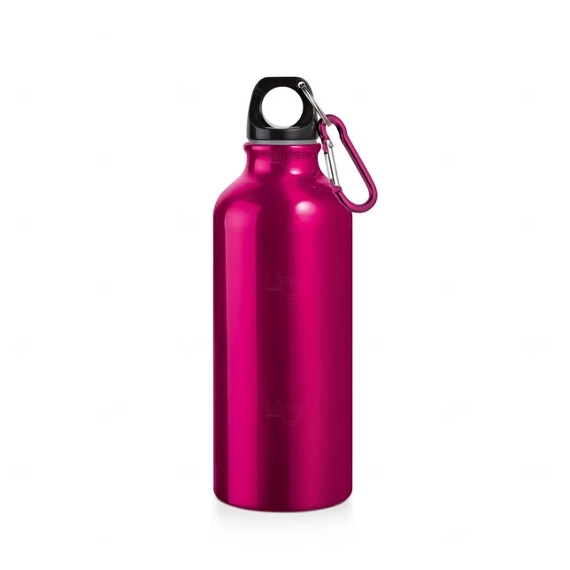 Garrafa Squeeze de Alumínio 530ml Personalizado Rosa