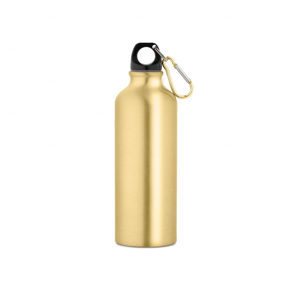 Garrafa Squeeze de Alumínio 530ml Personalizado Dourado