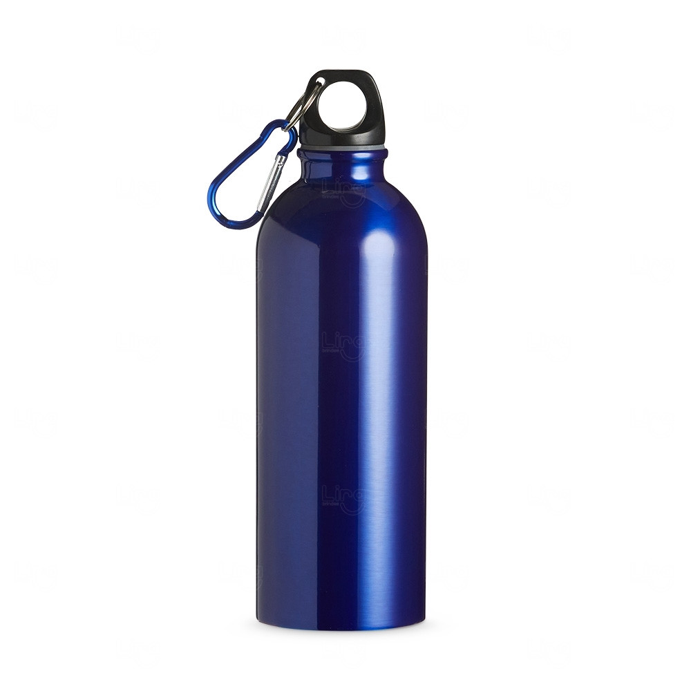 Squeeze Inox 500ml com Bico e Mosquetão Personalizado 