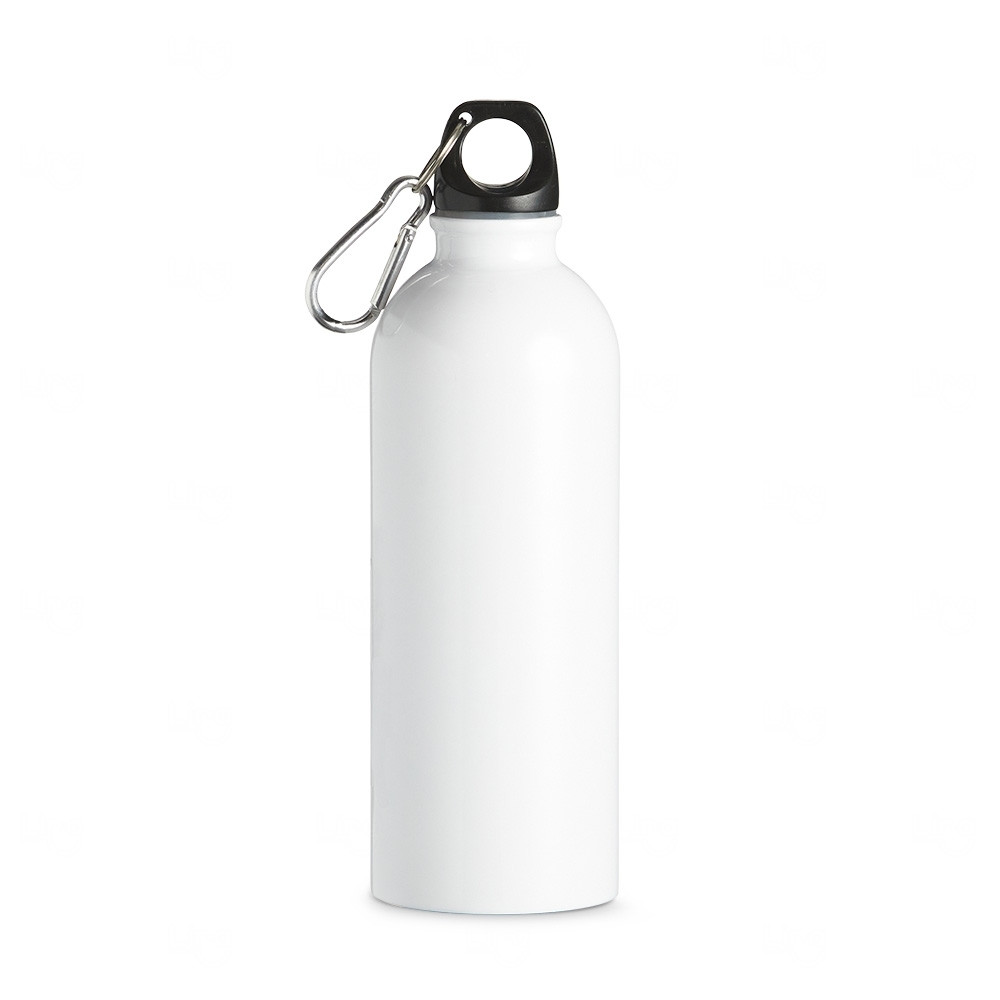 Squeeze Inox 500ml com Bico e Mosquetão Personalizado 
