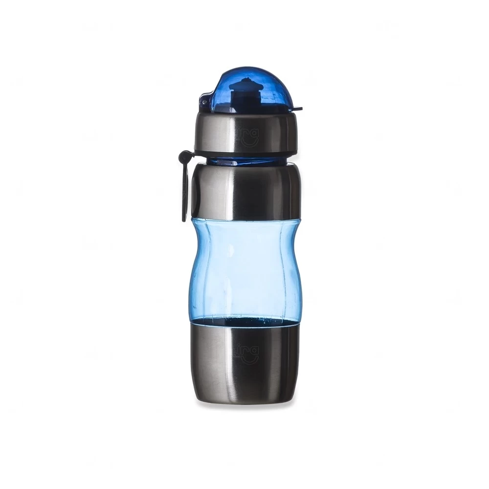 Squeeze Personalizado Plástico C/ Metal - 450ml Azul