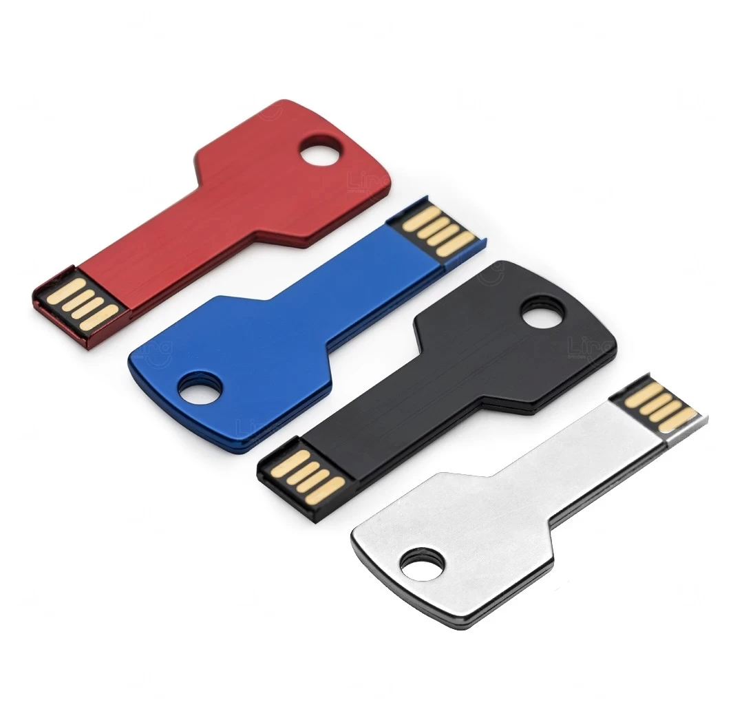 Pen Drive Chave 4GB Personalizado 