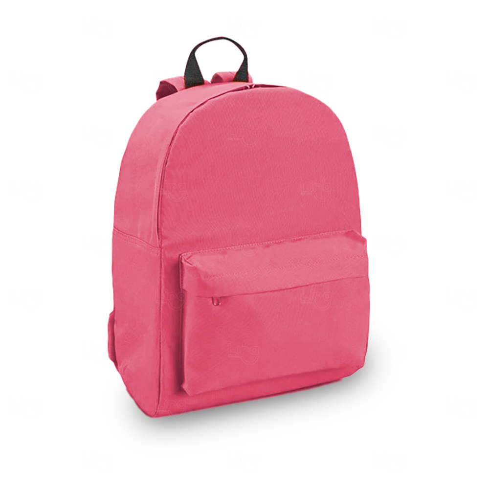 Mochila em Nylon 13L Personalizada Rosa