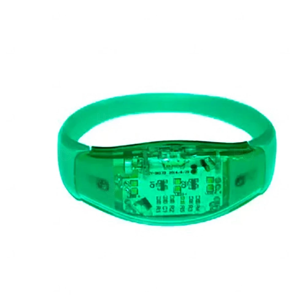 Pulseira de LED Ativada por Som Personalizada 