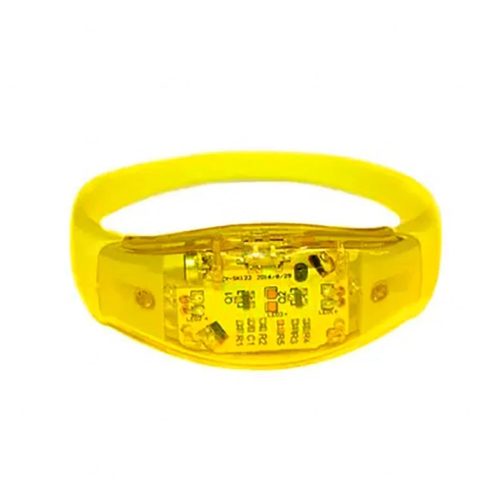 Pulseira de LED Ativada por Som Personalizada 