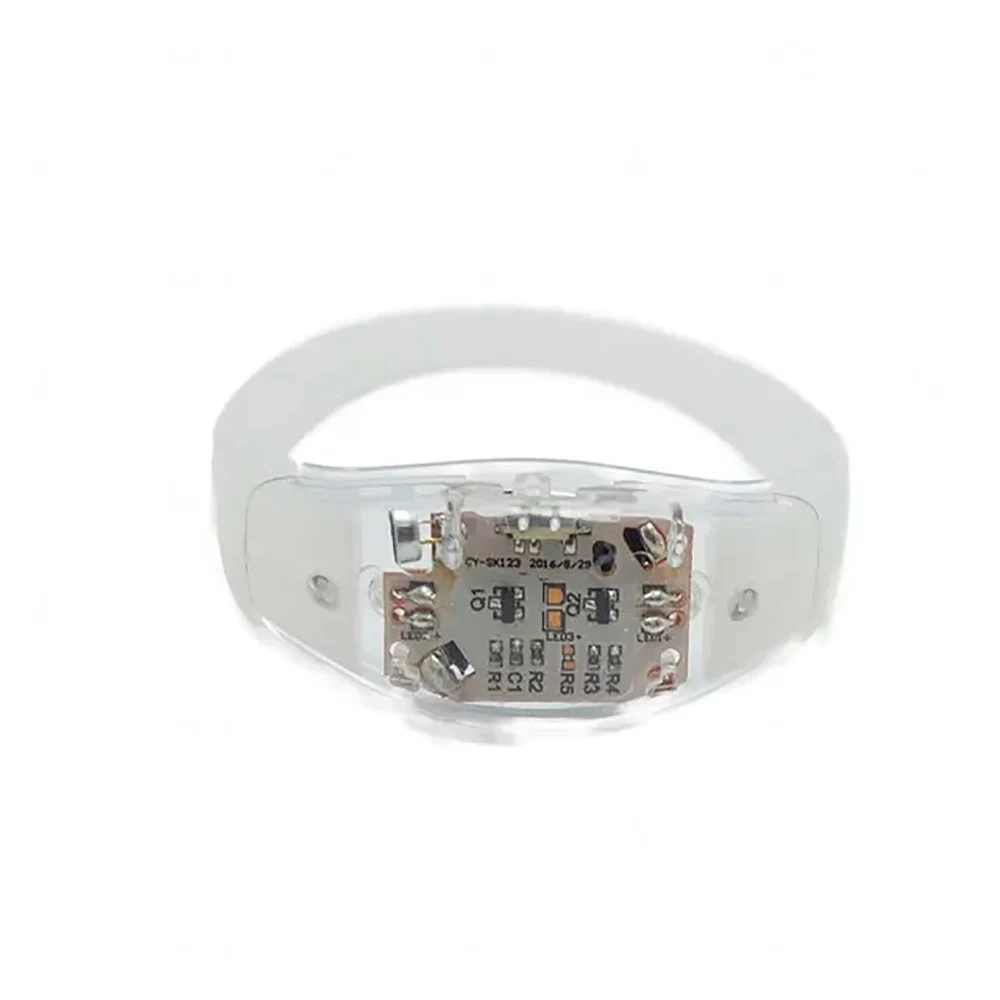 Pulseira de LED Ativada por Som Personalizada 