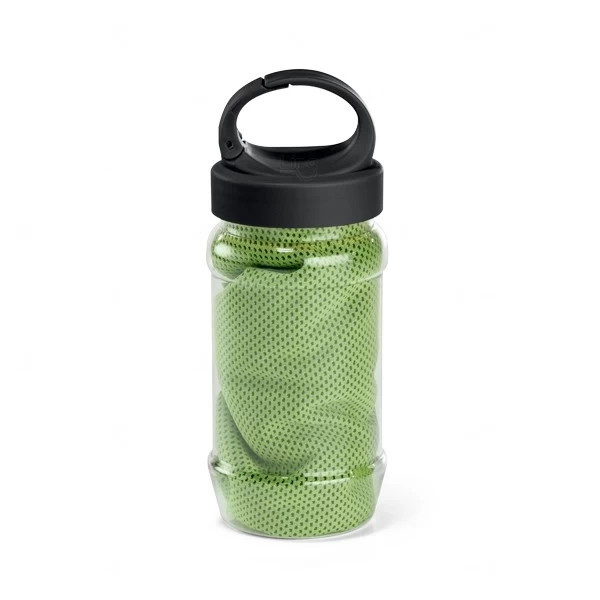 Kit Esportivo Toalha Refrescante e Garrafa Personalizado 