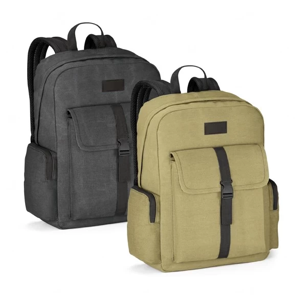 Mochila de Algodão com Divisória para Notebook 15,6'' Personaliza 