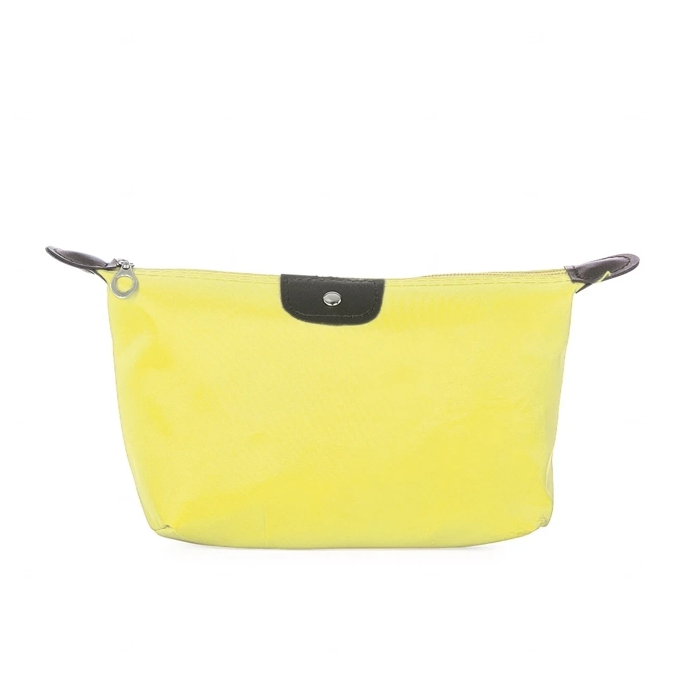 Nécessaire em Poliéster Impermeável Personalizada Amarelo