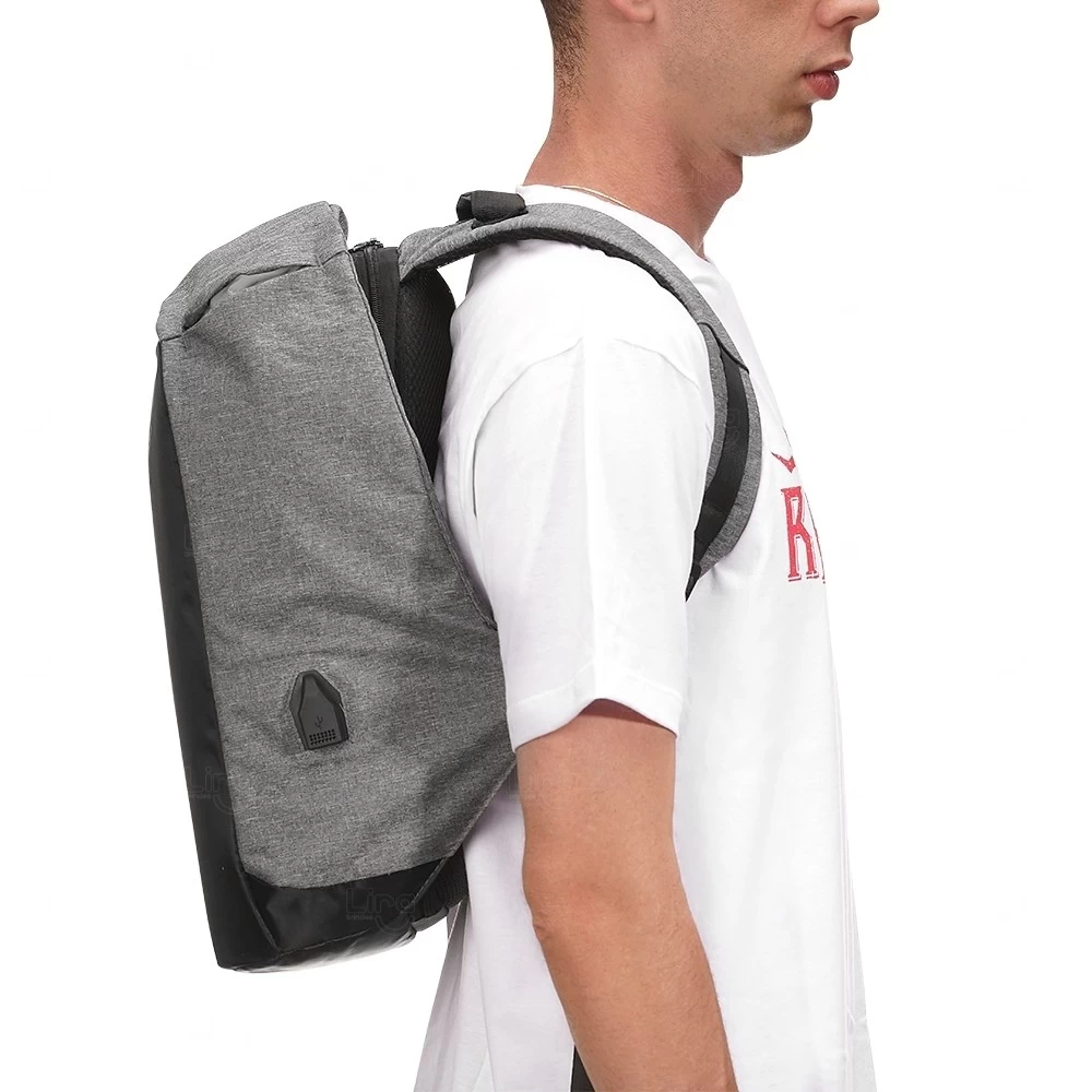 Mochila 29L Antifurto e Resistente à Água Personalizada 