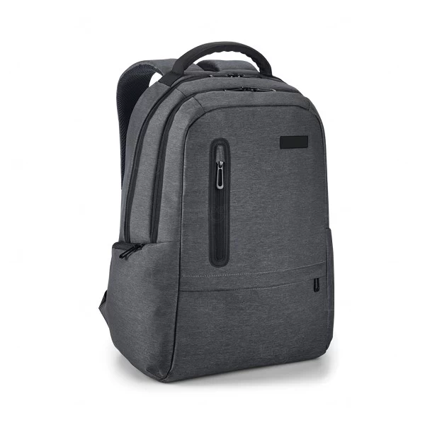 Mochila 26L em Nylon Impermeável para Notebook 17'' Personalizada Cinza