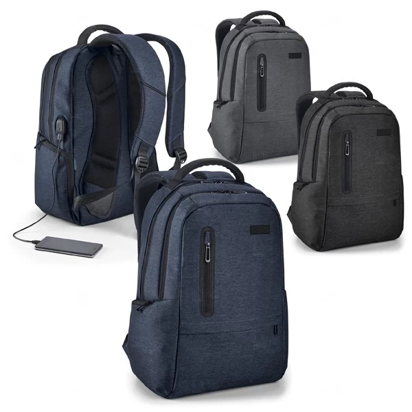 Mochila 26L em Nylon Impermeável para Notebook 17'' Personalizada 