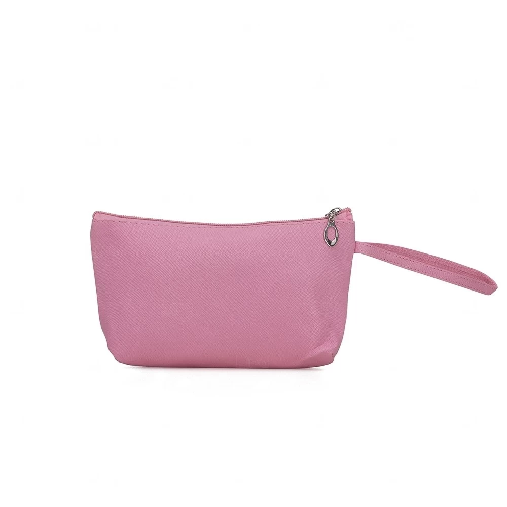 Nécessaire Feminina Impermeável Personalizada Rosa Flamingo