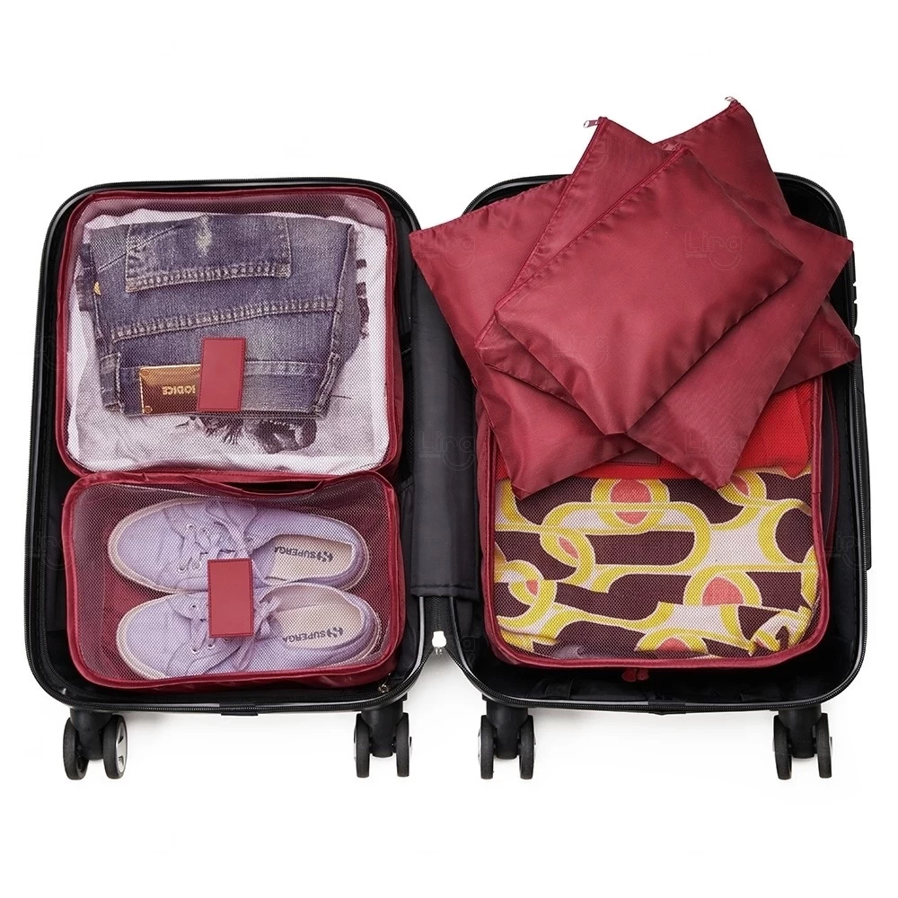Kit Necessaire 6 Peças Personalizado 