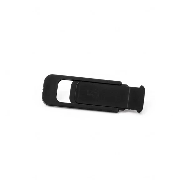Protetor de Webcam Deslizante Personalizado Preto