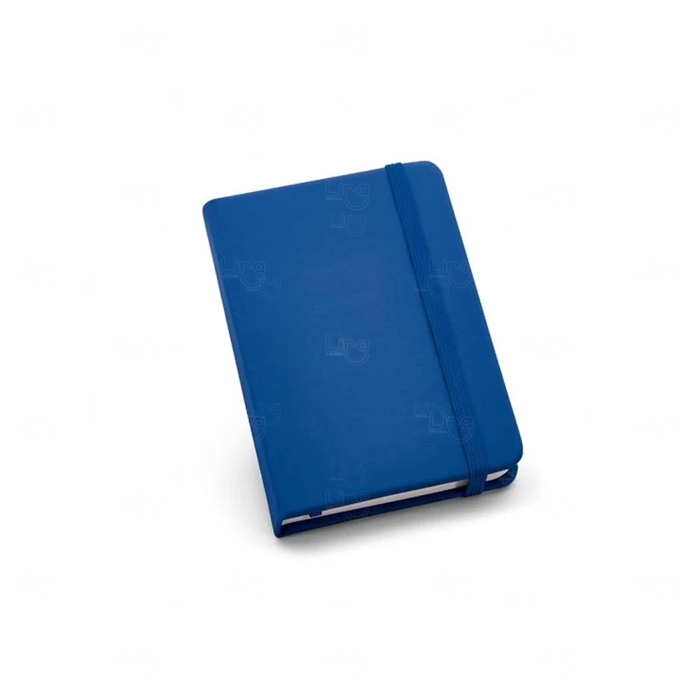 Moleskine de Bolso Personalizado - 14 x 9 cm Azul