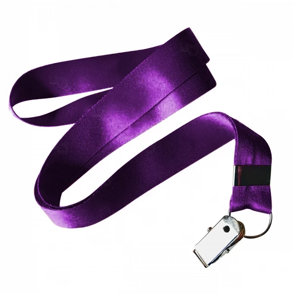 Cordão para Crachá com Jacaré Personalizado - 1,2 cm x 85 cm 