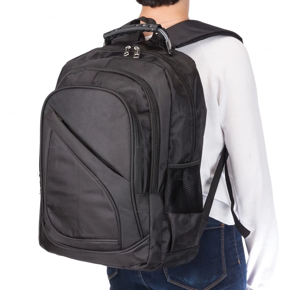 Mochila 30L em Nylon com 4 Compartimentos Personalizada 
