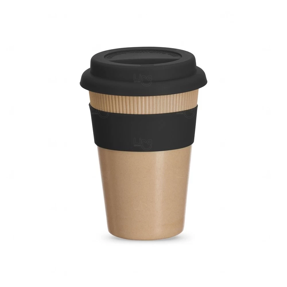 Copo em Fibra de Bambu 450ml Personalizado 
