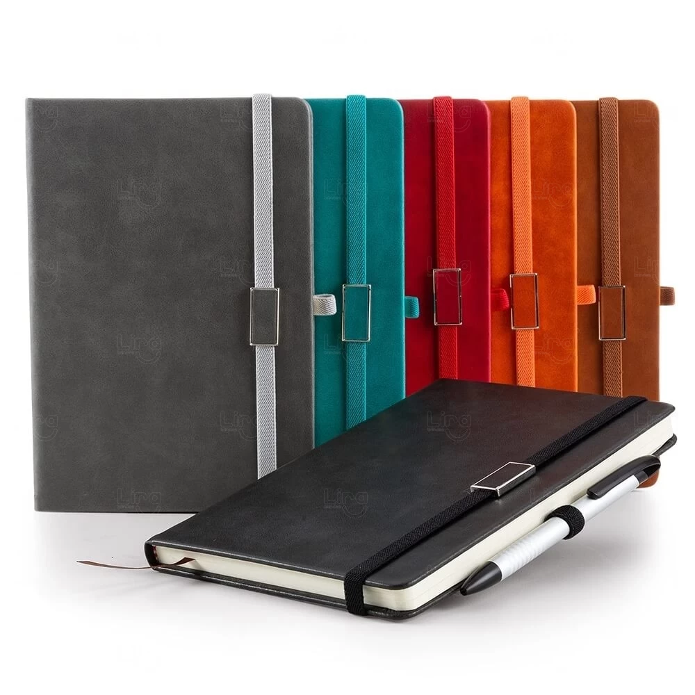 Moleskine Emborrachado Personalizado - 21,4 x 14,7 cm 