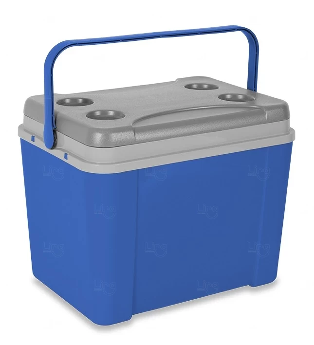 Caixa Térmica Personalizada - 34L Azul