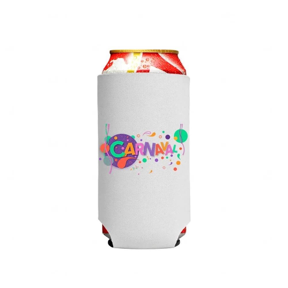 Porta Latas em Neoprene Personalizado - 9 x 13,5 cm 