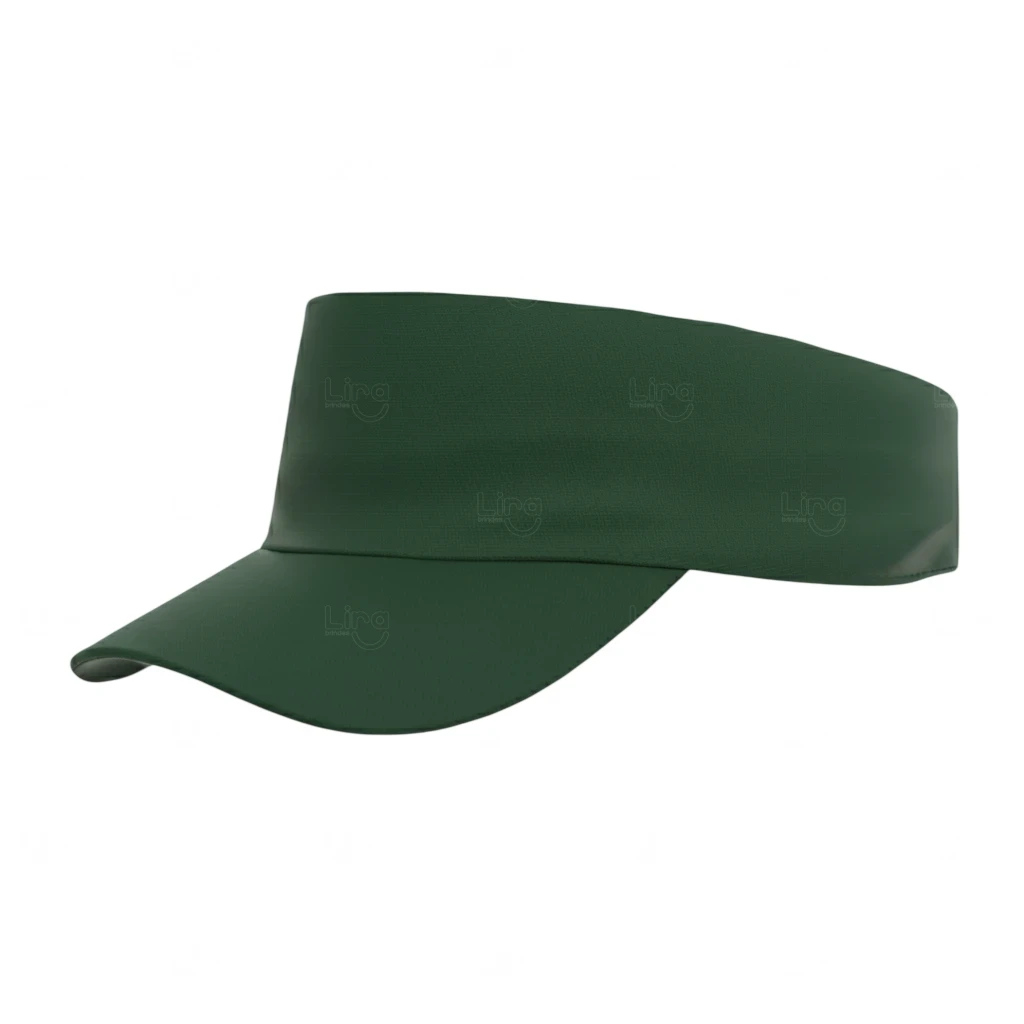 Viseira Tactel Personalizada Verde Escuro