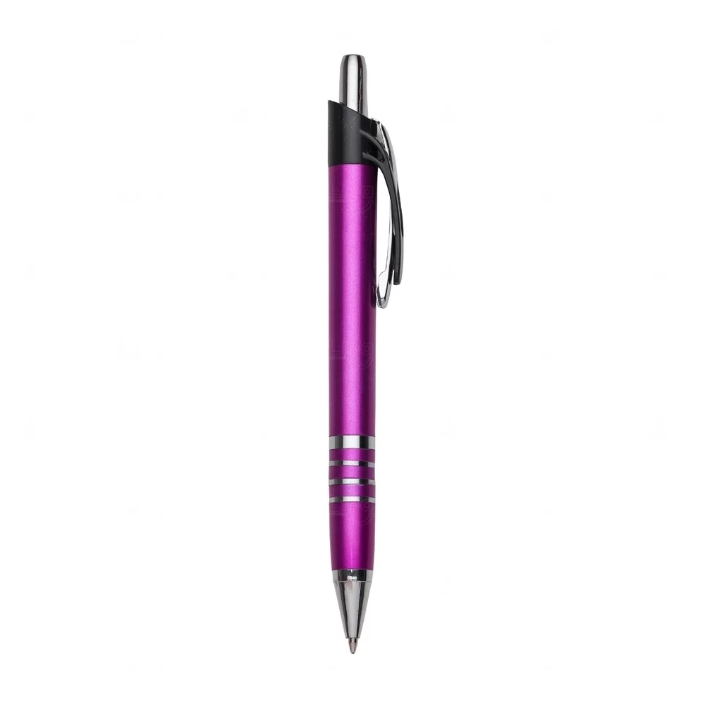 Caneta Plástica com Grip Personalizada 