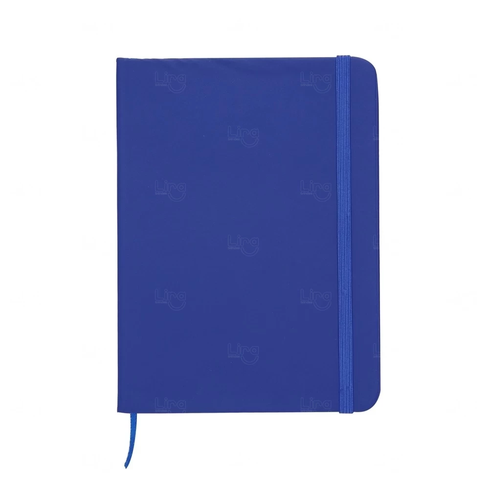 Moleskine Emborrachado Personalizado - 18,1 x 13,1 cm Azul