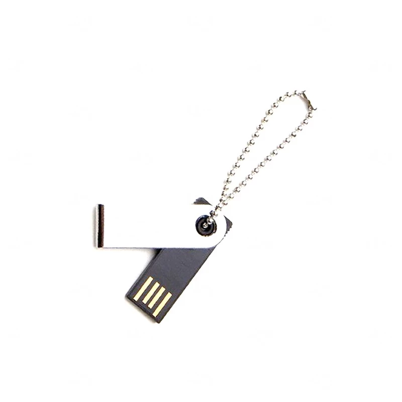 Mini Pen Drive com Corrente Personalizado - 4GB a 64GB 