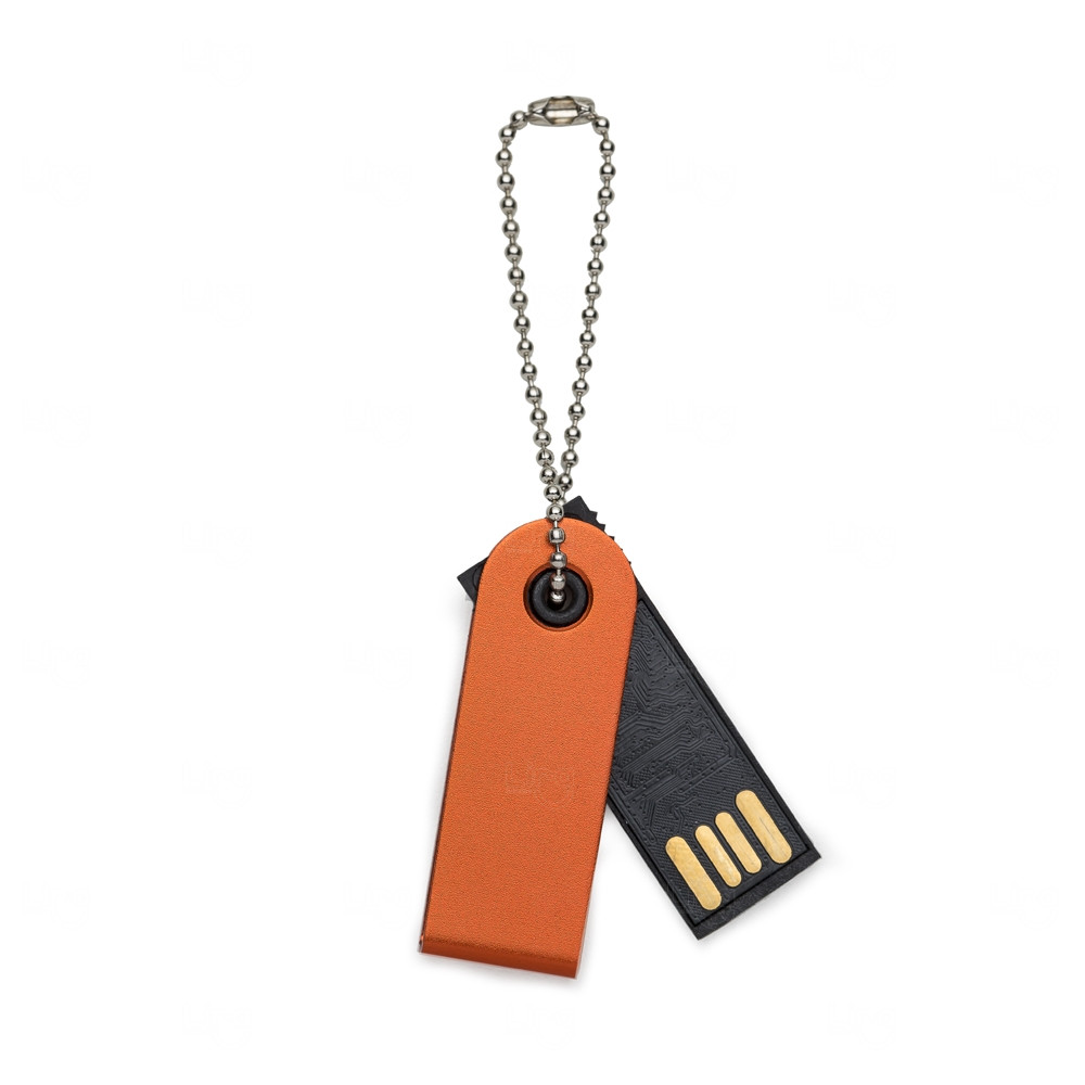 Mini Pen Drive com Corrente Personalizado - 4GB a 64GB 