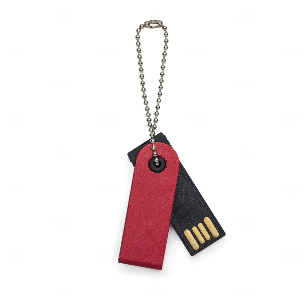 Mini Pen Drive com Corrente Personalizado - 4GB a 64GB 