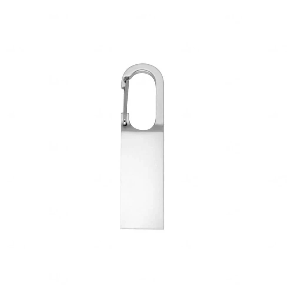 Pen Drive com Mosquetão Personalizado - 4GB a 64GB 