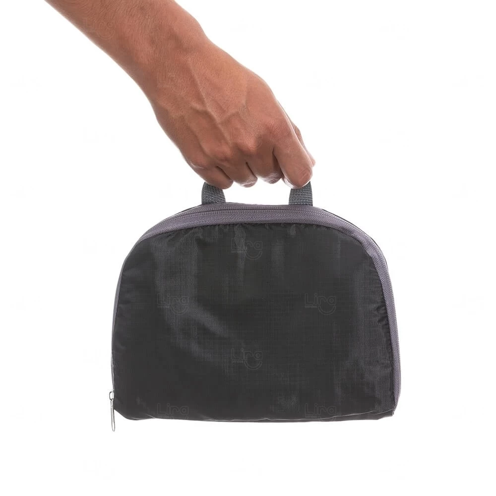 Mochila Dobrável Impermeável 21L Personalizada 