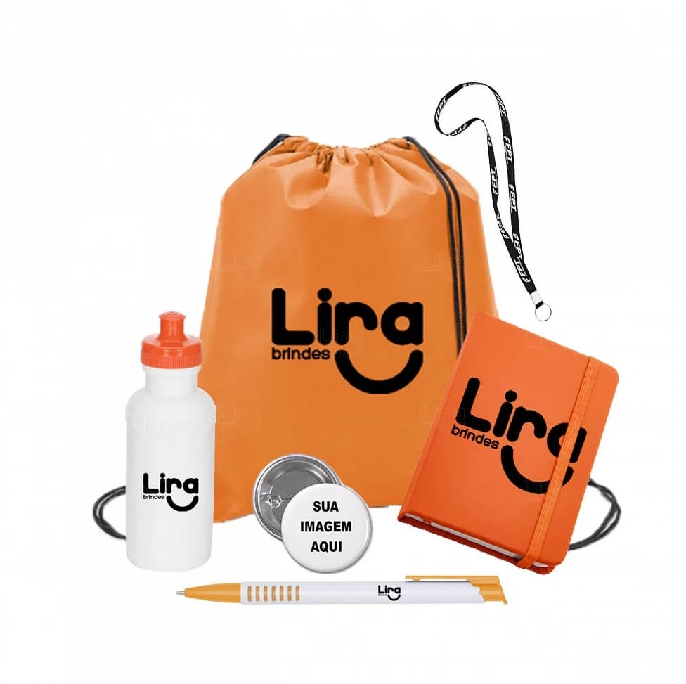 Kit Boas-Vindas Personalizado - 6 Peças 