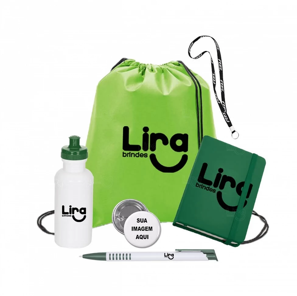 Kit Boas-Vindas Personalizado - 6 Peças 