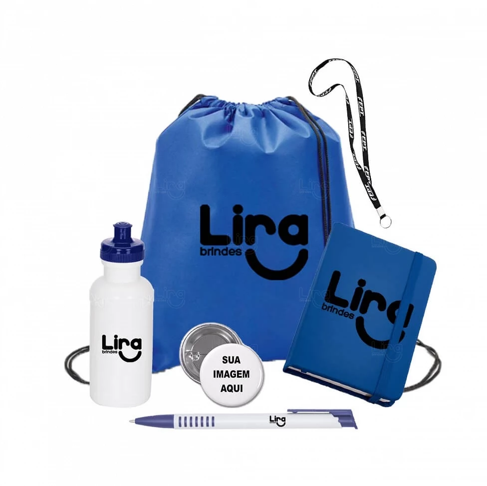 Kit Boas-Vindas Personalizado - 6 Peças 