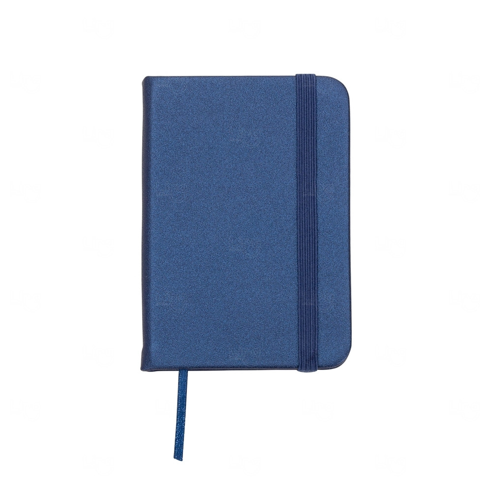 Mini Moleskine Personalizado - 10,3 x 7,4 cm Azul Escuro