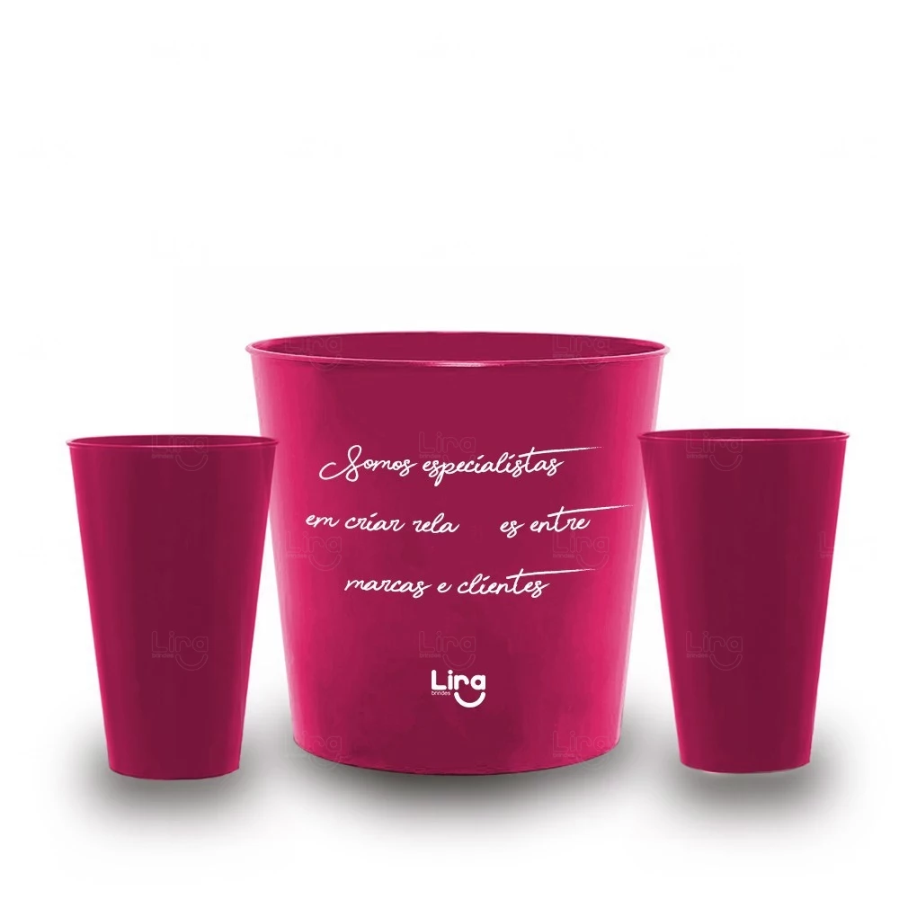 Kit Cinema Pipoca Personalizado - 3 Peças 