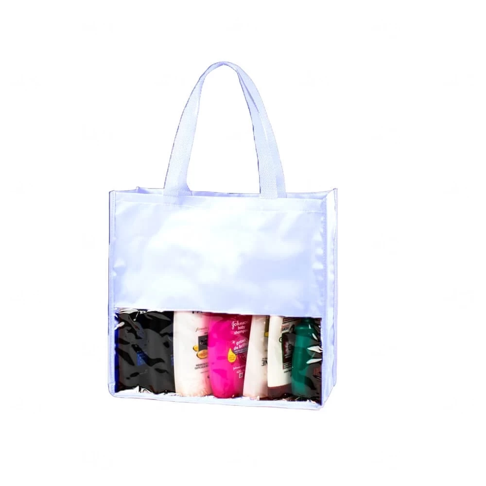 Sacola Visual Cosméticos Personalizada - 33 x 20 cm 