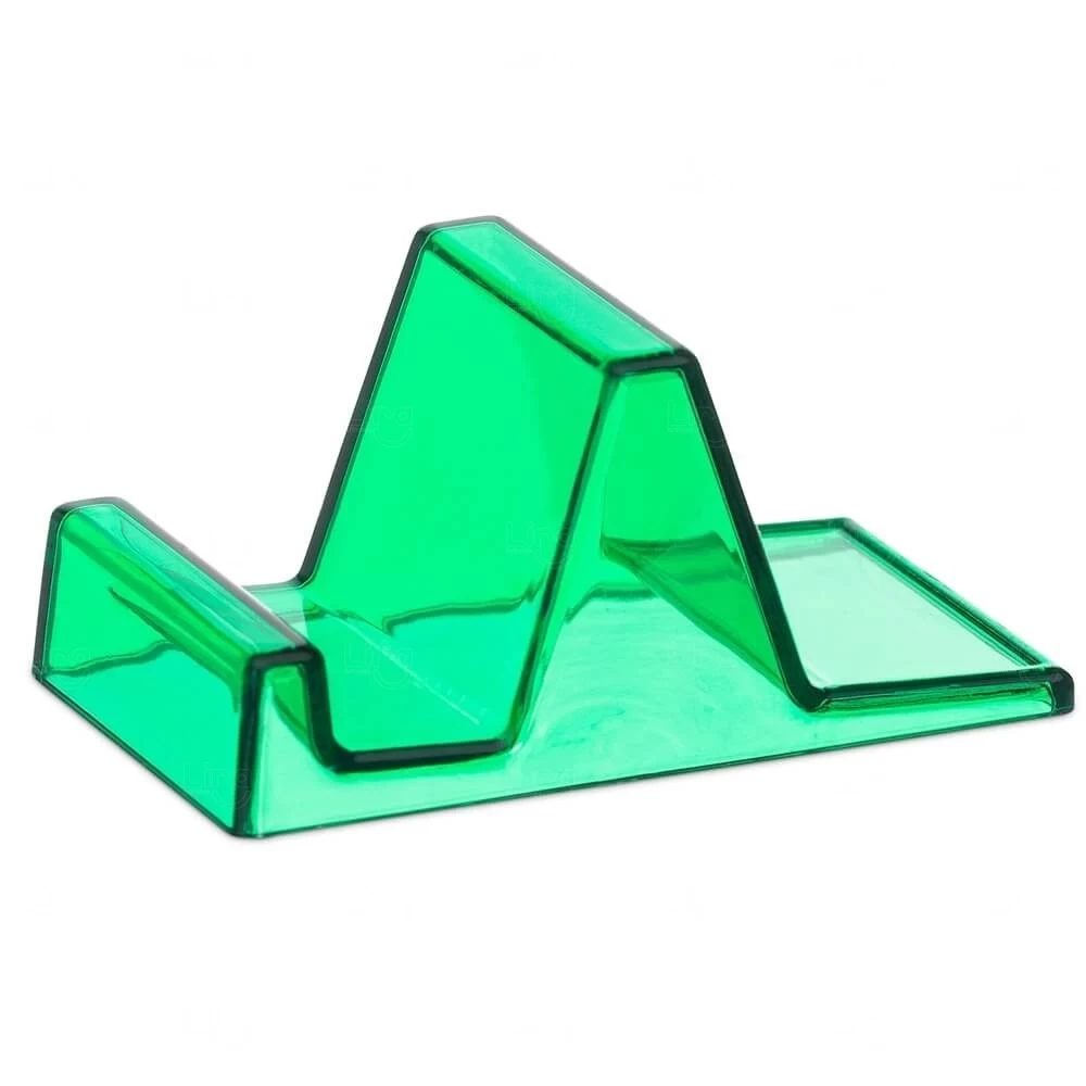 Suporte para Celular em Acrílico Personalizado Verde