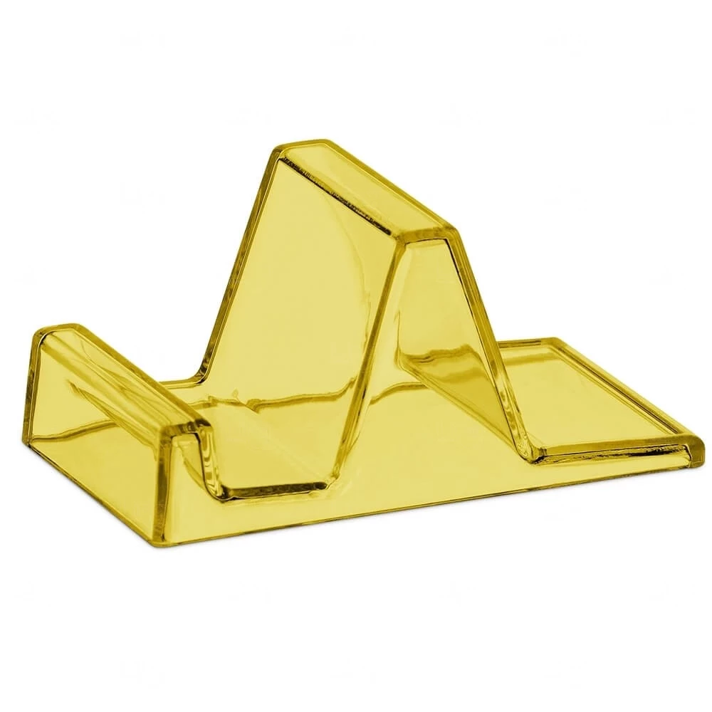 Suporte para Celular em Acrílico Personalizado Amarelo