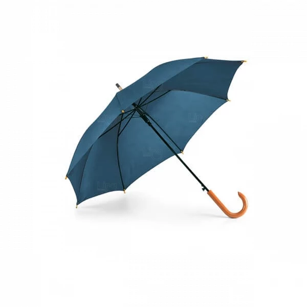 Guarda-Chuva Automático com Pega em Madeira Personalizado 