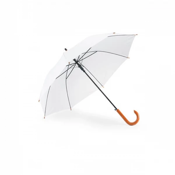 Guarda-Chuva Automático com Pega em Madeira Personalizado 