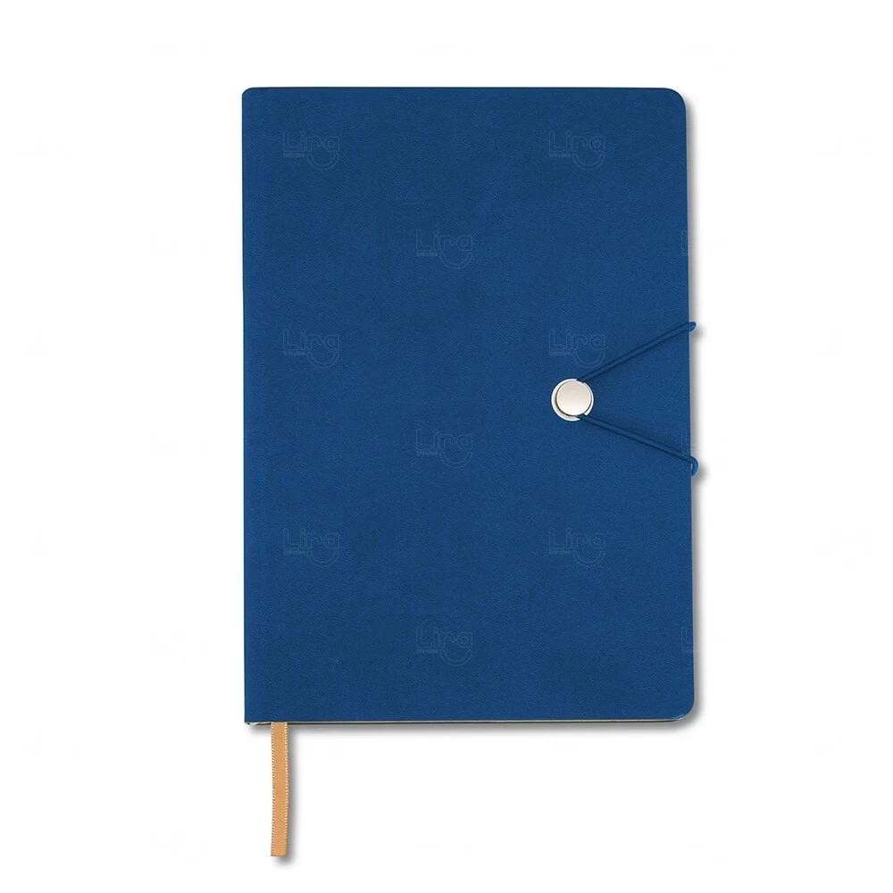 Moleskine com Fecho de Pino Personalizado - 21 x 14,8 cm 