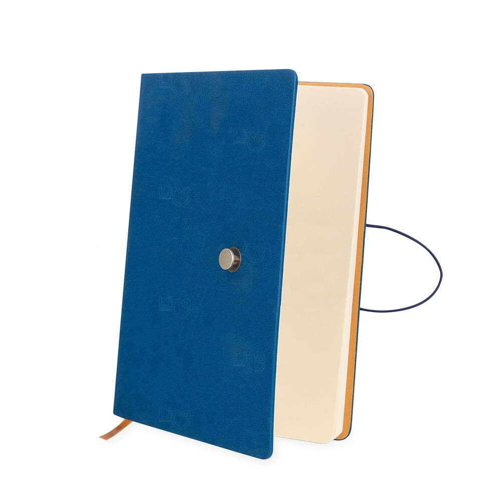 Moleskine com Fecho de Pino Personalizado - 21 x 14,8 cm 
