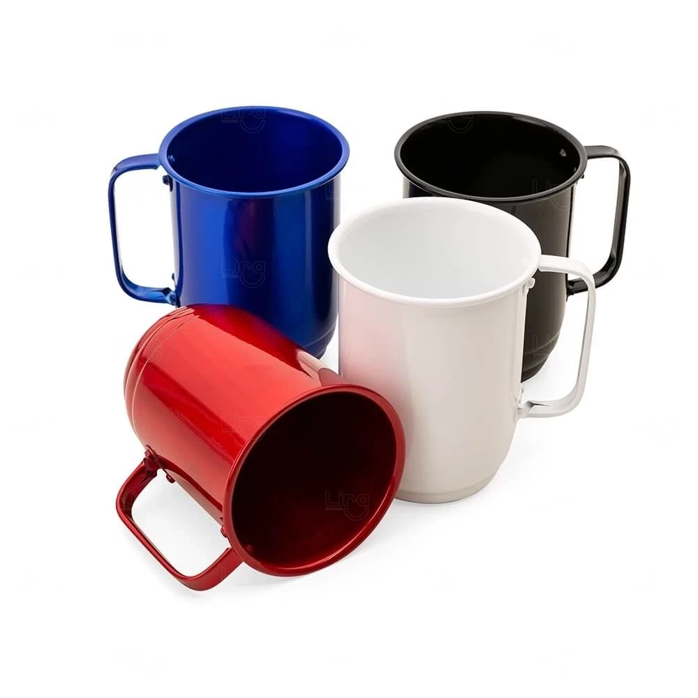 Caneca Personalizado de Alumínio - 500ml 