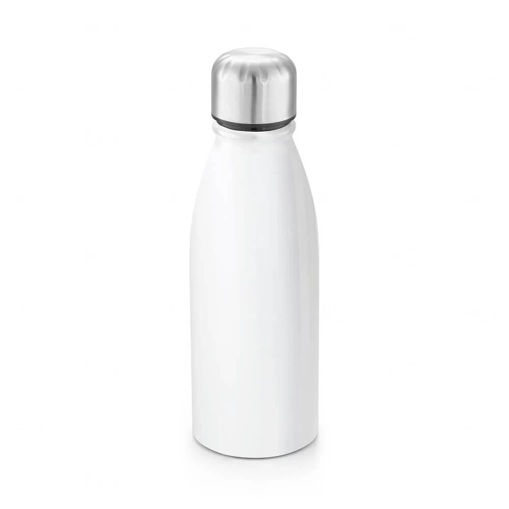 Garrafa de Alumínio 500ml com Tampa Inox Personalizada 
