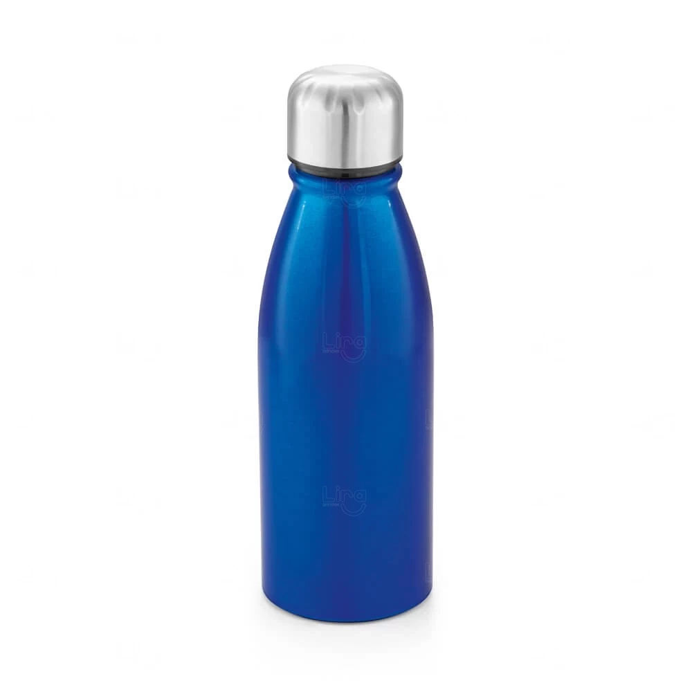 Garrafa de Alumínio 500ml com Tampa Inox Personalizada 