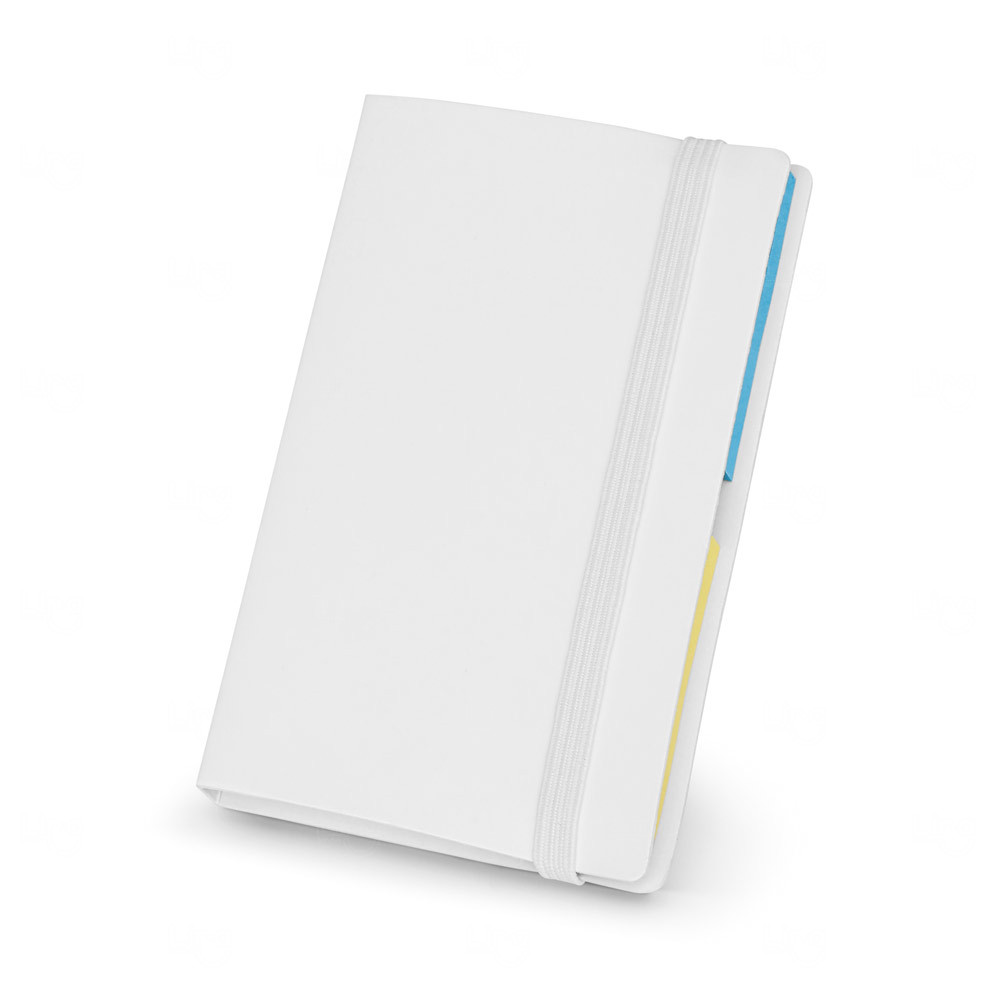 Blocos Adesivos e Porta Cartões Reciclado Personalizado Branco
